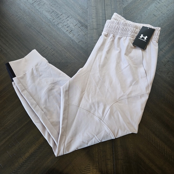 Under Armour Women's Unstoppable Jogger Pants Color Avy Large 1376926 New - Picture 11 of 13